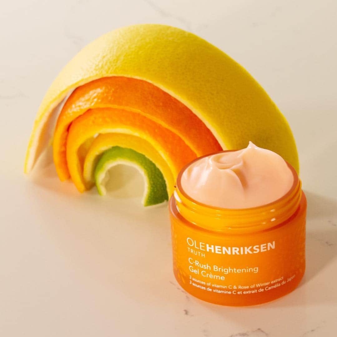 のインスタグラム：「Find your pot of glow at the end of the rainbow. Who wants C-Rush Brightening Gel Crème over a pot of gold this #StPatricksDay? 🍀」