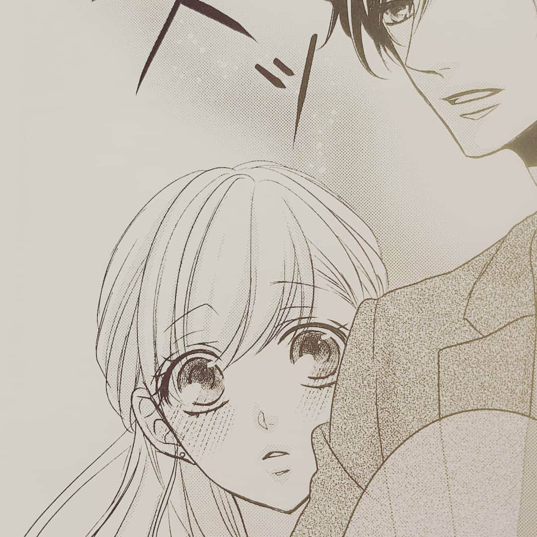 朱神宝のインスタグラム：「原稿が終わらないぜ〰‼ #コヒバニ #リサの髪少し後ろに束ねてる」