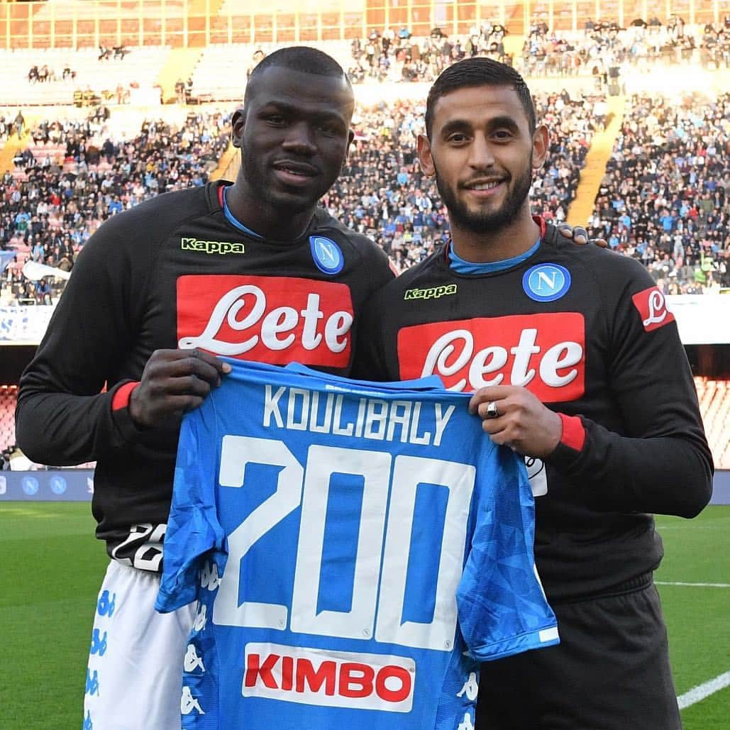 SSCナポリさんのインスタグラム写真 - (SSCナポリInstagram)「200 volte @kkoulibaly26! 💙 #ForzaNapoliSempre」3月18日 1時44分 - officialsscnapoli