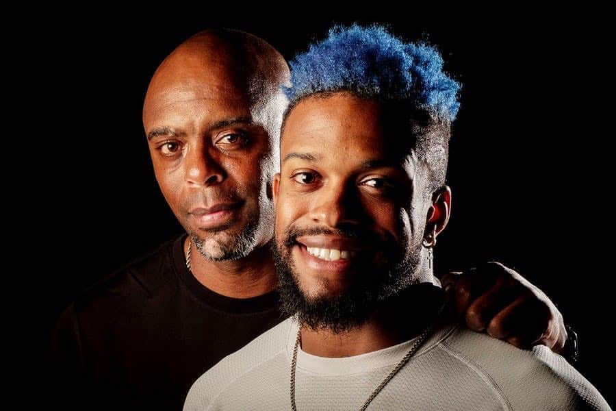 デライノ・デシールズ・ジュニアのインスタグラム：「Big thanks to @DallasNews for the write-up featuring me and my dad @DelinoDeShields – click the #LinkInBio for the full read! #morethananathlete」