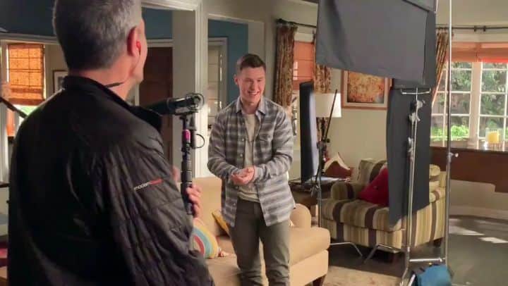 Nolan Gouldのインスタグラム：「We wrapped season 10 on Friday! It seems like just yesterday we were starting the show. Happy to get to come back to this for one more season. Watch to see me super confused if I should clap for myself or not 😂」