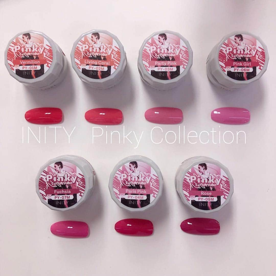 ネイルショップTATさんのインスタグラム写真 - (ネイルショップTATInstagram)「#repost @tat.chiba via @PhotoAroundApp . . 3月12日発売✨✨ INITY new color . . 春らしいパステルカラーの MiLk Collection🌸 . ピンク好きにはたまらない 絶対かわいくなる Pinky  Collection💖 . どちらもとても発色が良く塗りやすいです😍✨ , テスターのご用意もございますのでお気軽にスタッフまでお声掛けくださいませ😊 . . . . . #tat#tatchiba#nailshop#nailart#naildesign#nailist#nailstagram#nailsalon#nails#newnails#ネイルデザイン#ネイルアート#ジェル#ジェルネイル#ジェルデザイン#しぇあねいる#initygel#春の新色#パステルカラーネイル#ピンクネイル#カラーチャート#春ネイル」3月18日 15時53分 - nailshoptat