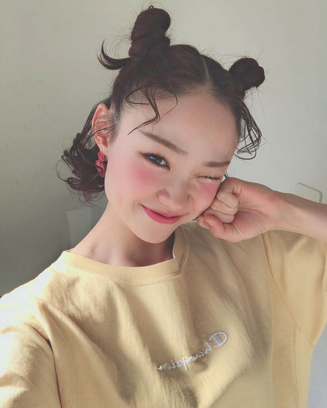 のインスタグラム：「どツボなアレンジばっかり💛🧡😚🌼✨💫 💇🏼‍♀️: @hairmake.mami 💛💛💛 @leanbodyjp」
