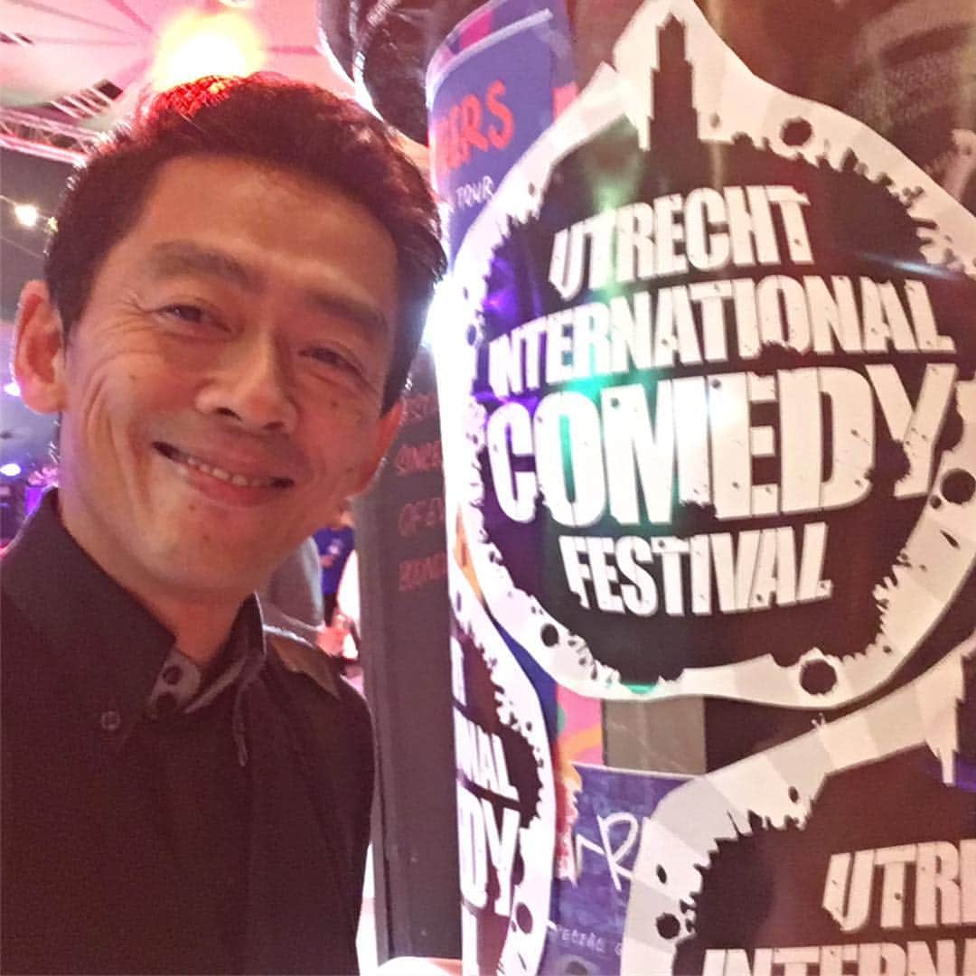 ぜんじろうのインスタグラム：「オランダ🇳🇱ユトレヒトコメディフェスティバル」