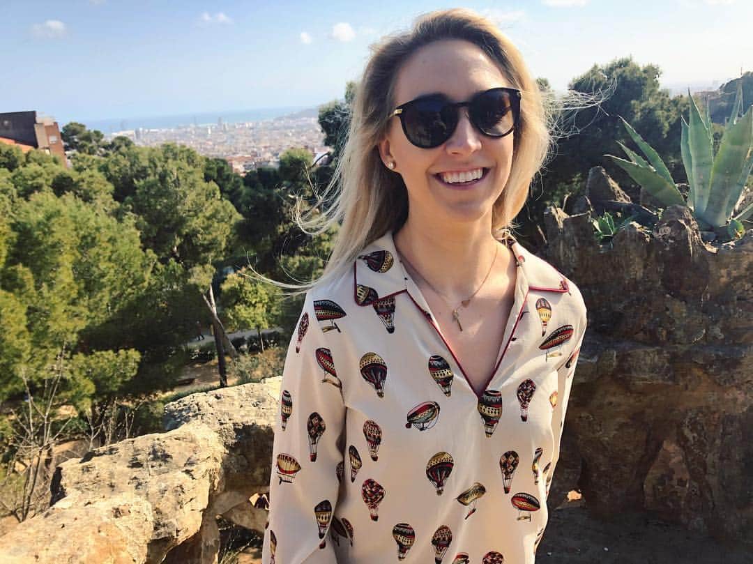 アレクシ・ギレスのインスタグラム：「Park Güell. ☀️🇪🇸」