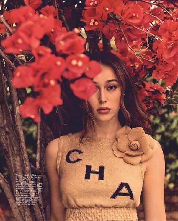 アリシア・デブナム・キャリーのインスタグラム：「🌸 @instyleaus」