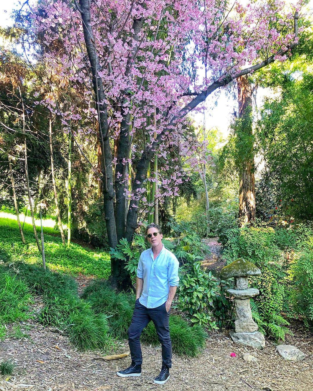scottlippsさんのインスタグラム写真 - (scottlippsInstagram)「If I could marry a flower, it would be a cherry blossom.. beautiful #pasadena @thehuntingtonlibrary #gardens #cherryblossom #cherryblossoms」3月18日 8時52分 - scottlipps