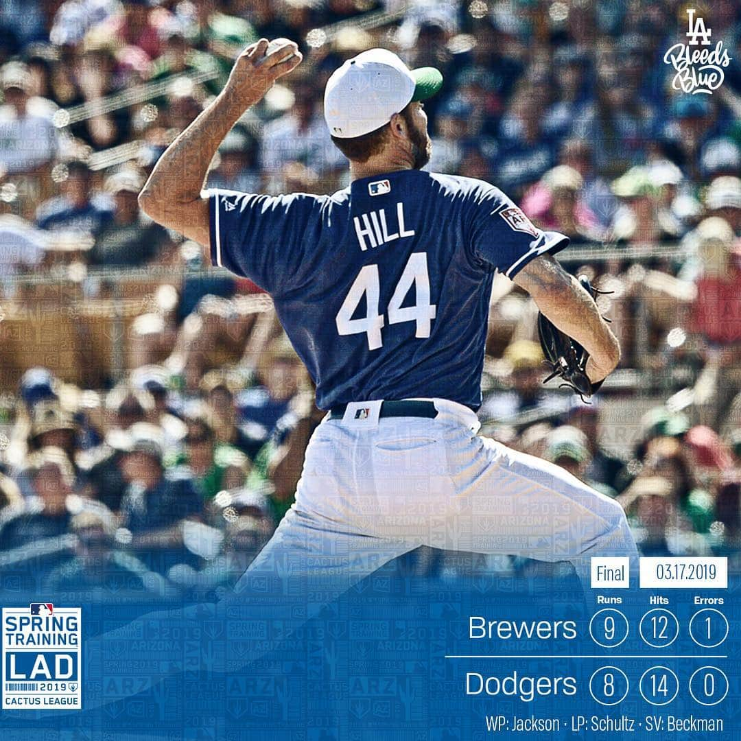 Los Angeles Dodgersのインスタグラム