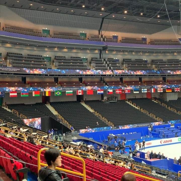 ルーベン・ブロマールトのインスタグラム：「World Figure Skating Championships Saitama Japan 2019 🇯🇵 @spitzensport_bundeswehr @teamdeutschland @sporthilfe @edeaskates @johnwilsonblades」