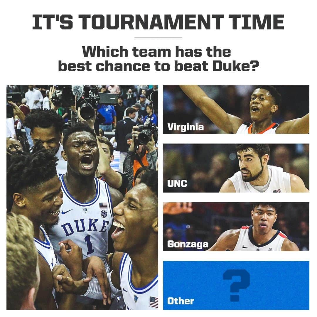 スポーツセンターさんのインスタグラム写真 - (スポーツセンターInstagram)「Which team could put Duke on upset alert?」3月18日 9時33分 - sportscenter