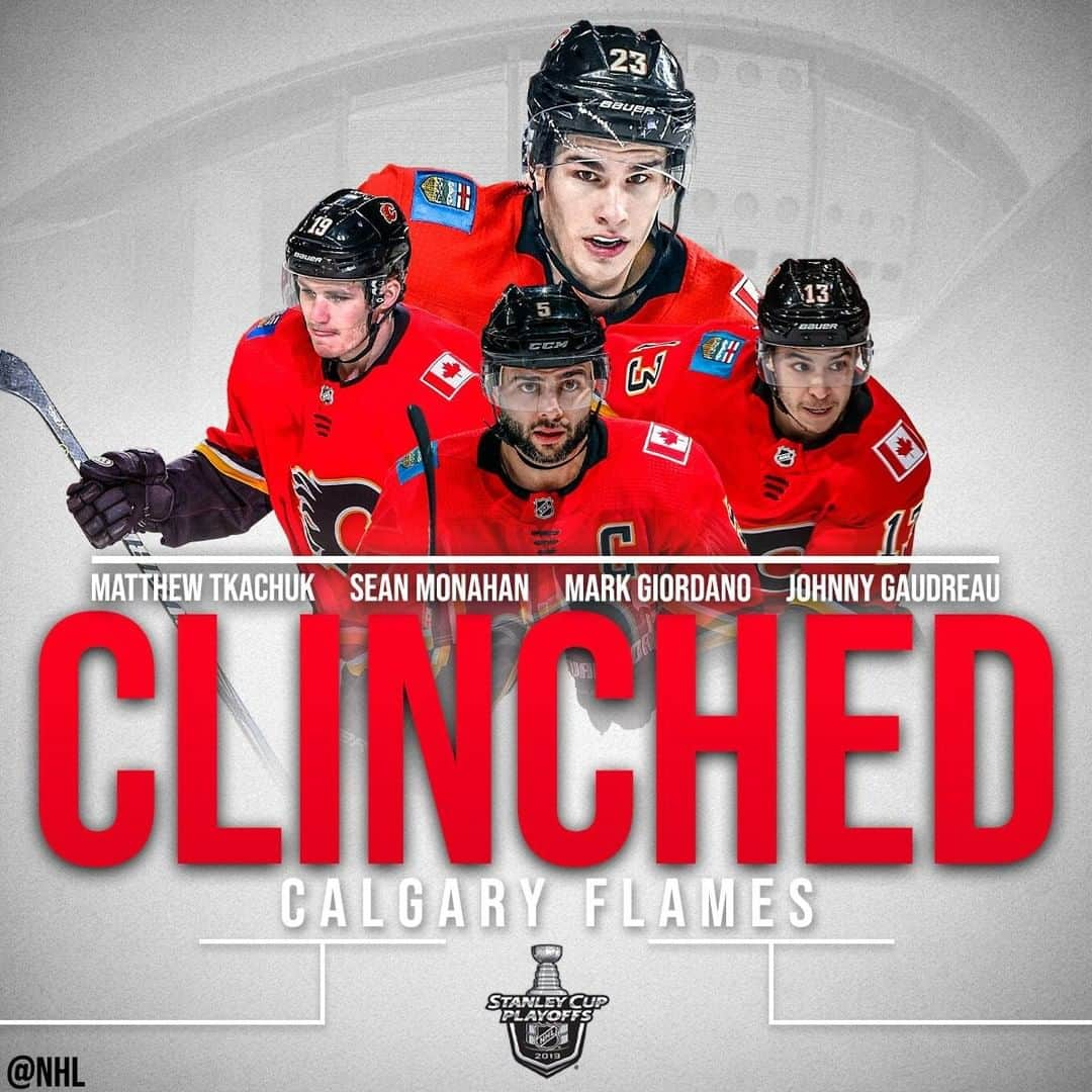 NHLさんのインスタグラム写真 - (NHLInstagram)「The @nhlflames are 🔥🆙 Welcome back to the #StanleyCup Playoffs, Calgary.」3月18日 9時44分 - nhl