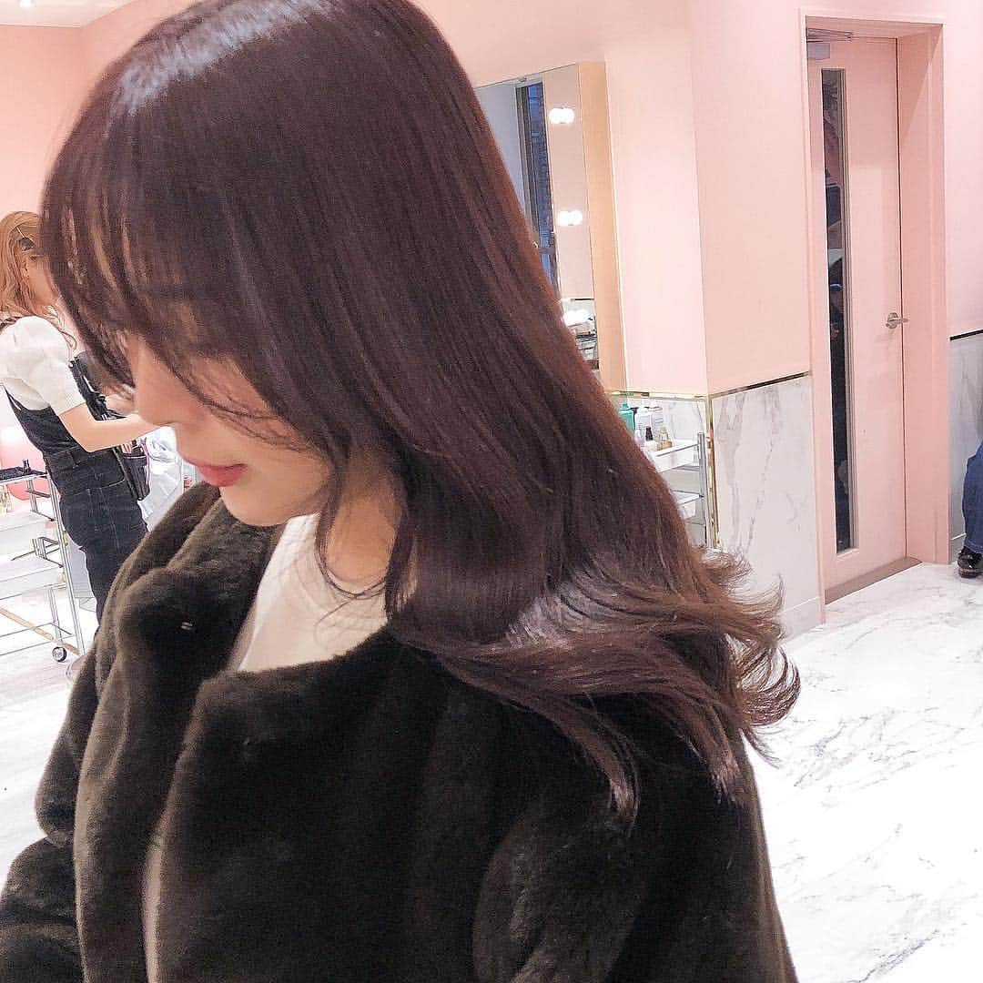 原涼香のインスタグラム：「ㅤㅤㅤㅤㅤㅤㅤㅤㅤㅤㅤㅤㅤ レイヤーカットは 顔まわりを最高に可愛くする✌🏻💜 #韓国式レイヤーカット🇰🇷 ㅤㅤㅤㅤㅤㅤㅤㅤㅤㅤㅤㅤㅤ」