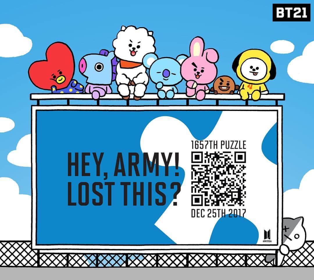 BT21 Stars of tomorrow, UNIVERSTAR!さんのインスタグラム写真 - (BT21 Stars of tomorrow, UNIVERSTAR!Instagram)「Surprise Gift from #BT21 for ARMY 💝 #HeyARMY #LostThis? #ARMYPEDIA」3月18日 11時00分 - bt21_official