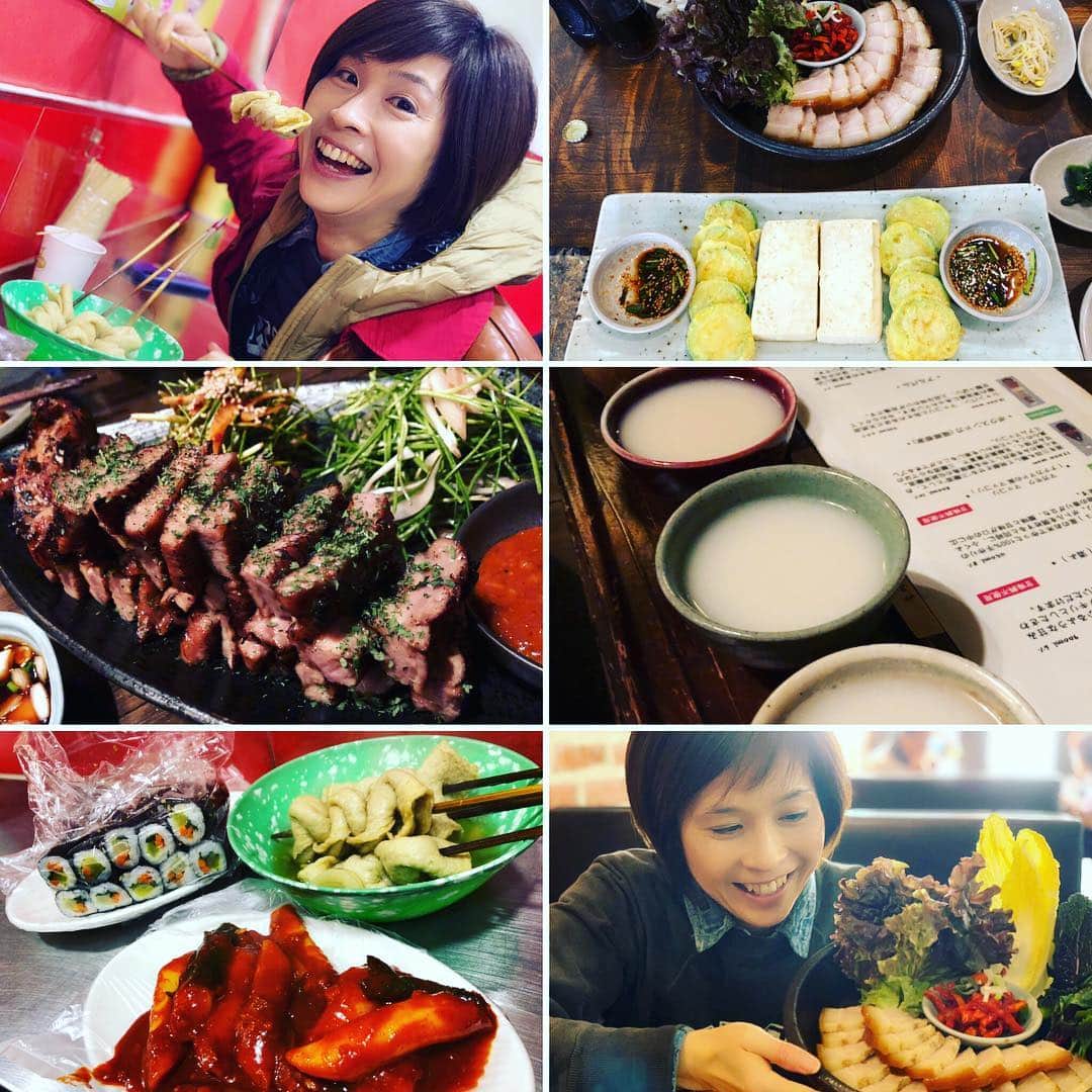 今村涼子さんのインスタグラム写真 - (今村涼子Instagram)「お休みは、ソウルで 美味しいもの食べてきました！ 今週からまた頑張ります！ #ソウル旅行#韓国グルメ#ポッサム #韓国おでん」3月18日 12時46分 - ryoko.imamu