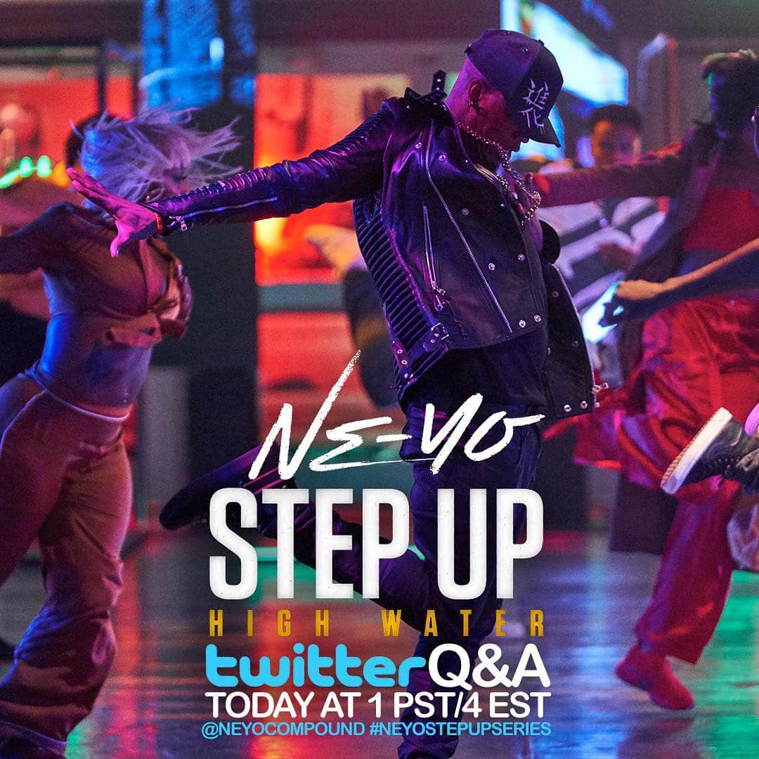 NE-YOさんのインスタグラム写真 - (NE-YOInstagram)「‪Join me at 1 PST to chat about all things @StepUpSeries! 👌🏾Tweet me your questions using the hashtag #stepupseries‬」3月19日 0時33分 - neyo