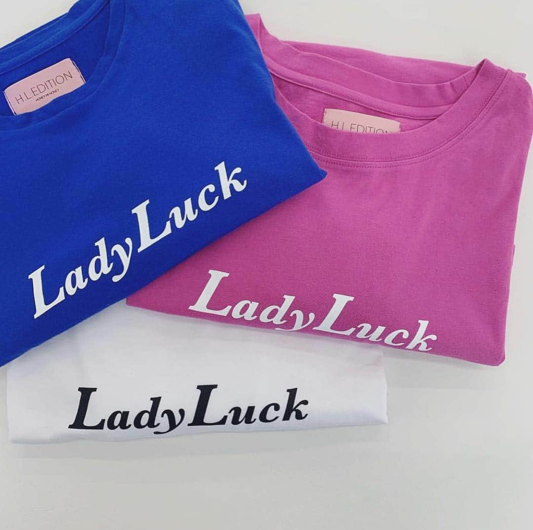 HONEY MI HONEY OFFICIALさんのインスタグラム写真 - (HONEY MI HONEY OFFICIALInstagram)「NEW IN！  LadyLuck T-shirt ¥5,500  今季のコレクションのテーマ"Lady luck"がプリントされたTシャツ  SとLの2サイズ  @honeymihoney_style  #HONEYMIHONEY」3月18日 16時31分 - honeymihoney_official