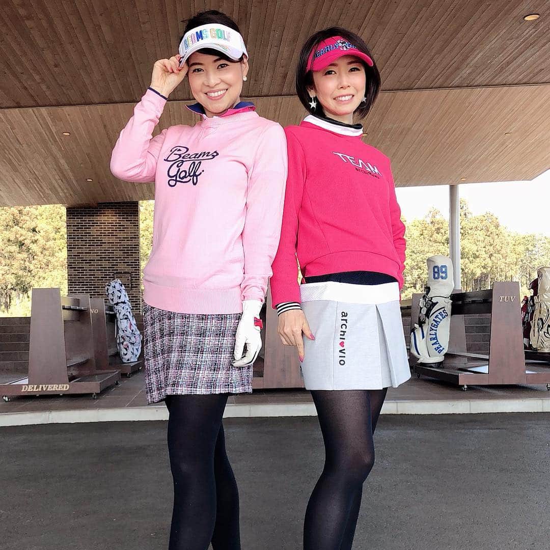 宮崎宣子さんのインスタグラム写真 - (宮崎宣子Instagram)「玲奈ちゃんゴルフ⛳️🏌️‍♀️ 笑いが絶えないワイワイゴルフ😆 気候も良くて、涼しくて、幸せーって何回叫んだことか⛳️💕 #ワイワイゴルフ #ゴルフ女子 #ゴルフウエア #アルチビオ #ビームスゴルフ #golfgirls #golfwear #golf⛳️ #archivio #beamsgolf」3月18日 17時55分 - miyazaki_nobuko