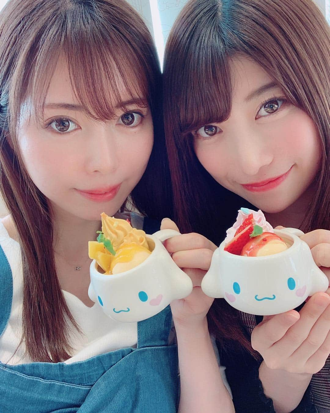 さわいえりさんのインスタグラム写真 - (さわいえりInstagram)「シナモンロールカフェ💗  ちぃちゃんとは、共通点が多いଘ(੭*ˊᵕˋ)੭* ੈ♡‧₊˚ 久々に会った瞬間から楽しかったぁぁぁ🤣✨ ・ ・ ・ ・ ・ ・ ・ ・ ・」3月18日 19時26分 - beauty_eri7