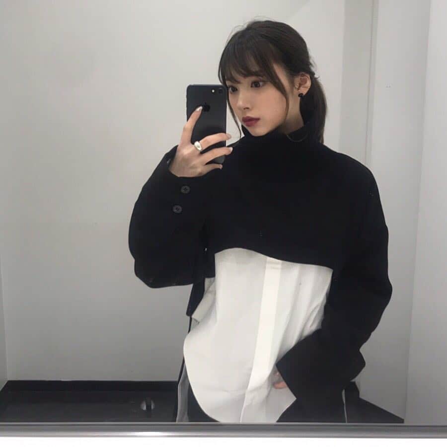 のインスタグラム：「今日は即完売したこのセットのTOPS❤︎❤︎ これ再入荷してるよ〜👶🏻❤︎ @leannofficial  #LEANN#leannofficial#リーン」