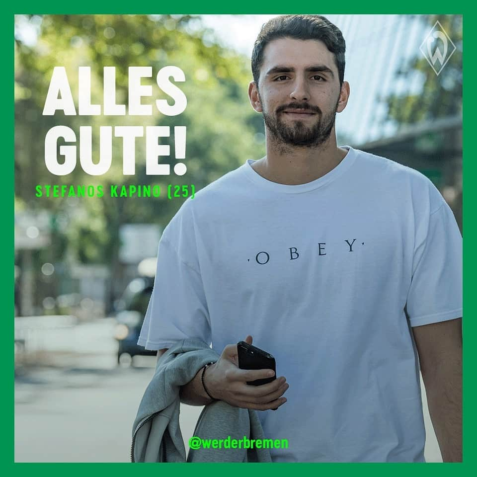 ヴェルダー・ブレーメンさんのインスタグラム写真 - (ヴェルダー・ブレーメンInstagram)「Allerherzlichsten Glückwunsch @kapinostefanos 🎈 🎁 _______ #werder #bremen #svw #Geburtstag #Bundesliga #Kapino #Goalkeeper #nordphoto」3月18日 20時20分 - werderbremen