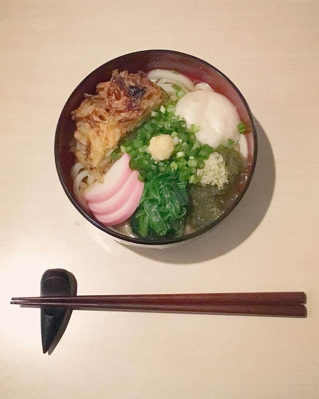 DABOさんのインスタグラム写真 - (DABOInstagram)「記録更新レベルに久々の家うどん (我が家調べ) #フダ自炊」3月18日 21時14分 - fudatzkee