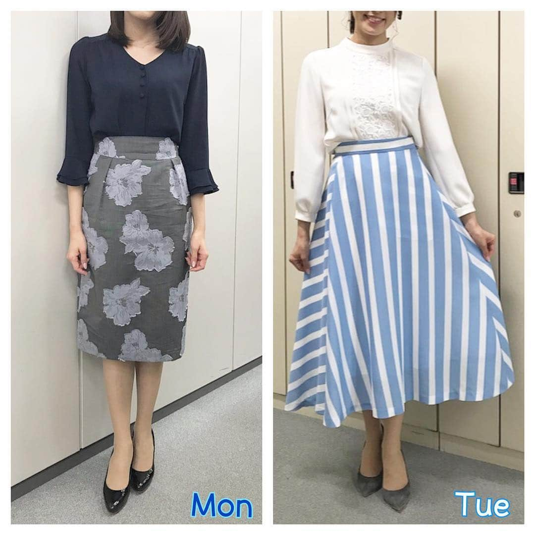 永島優美さんのインスタグラム写真 - (永島優美Instagram)「* 👗Weekly Coordinate（3/11-）👠 * 久しぶりに白レースのセットアップ。 そしてこの日は前髪をセンターにしてみました🙋🏻‍♀️ * 今週も頑張りましょうね〜☺️✨ - - - - - - - - - - - - - - - - - - - - - - - 👗#weeklyコーデ （Mon＆Tue ▶︎ Wed＆Thu ▶︎ Fri＆Sun） #coordinate #めざましテレビ #ジャンクスポーツ」3月18日 21時15分 - yuumi_nagashima