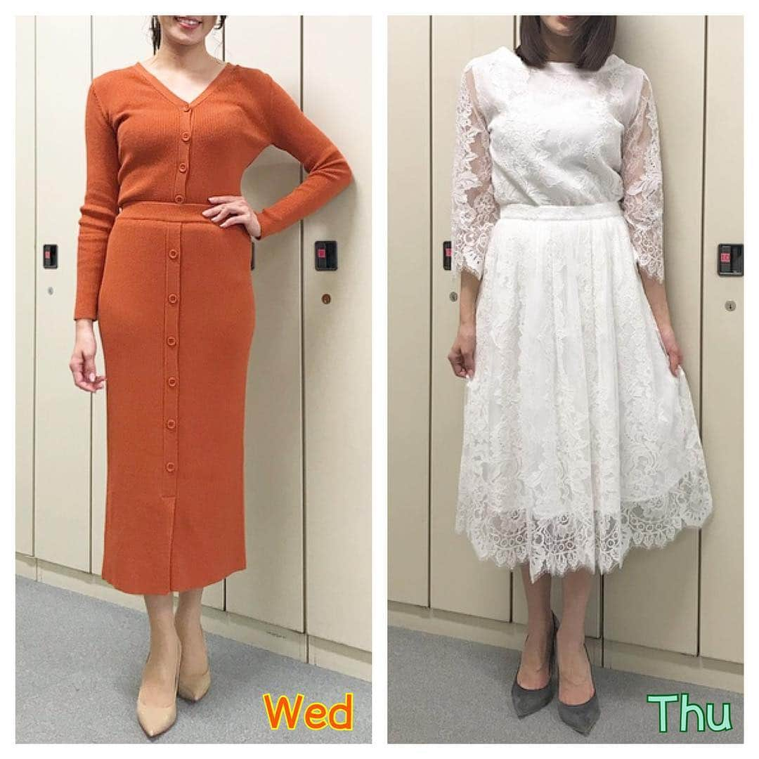 永島優美さんのインスタグラム写真 - (永島優美Instagram)「* 👗Weekly Coordinate（3/11-）👠 * 久しぶりに白レースのセットアップ。 そしてこの日は前髪をセンターにしてみました🙋🏻‍♀️ * 今週も頑張りましょうね〜☺️✨ - - - - - - - - - - - - - - - - - - - - - - - 👗#weeklyコーデ （Mon＆Tue ▶︎ Wed＆Thu ▶︎ Fri＆Sun） #coordinate #めざましテレビ #ジャンクスポーツ」3月18日 21時15分 - yuumi_nagashima