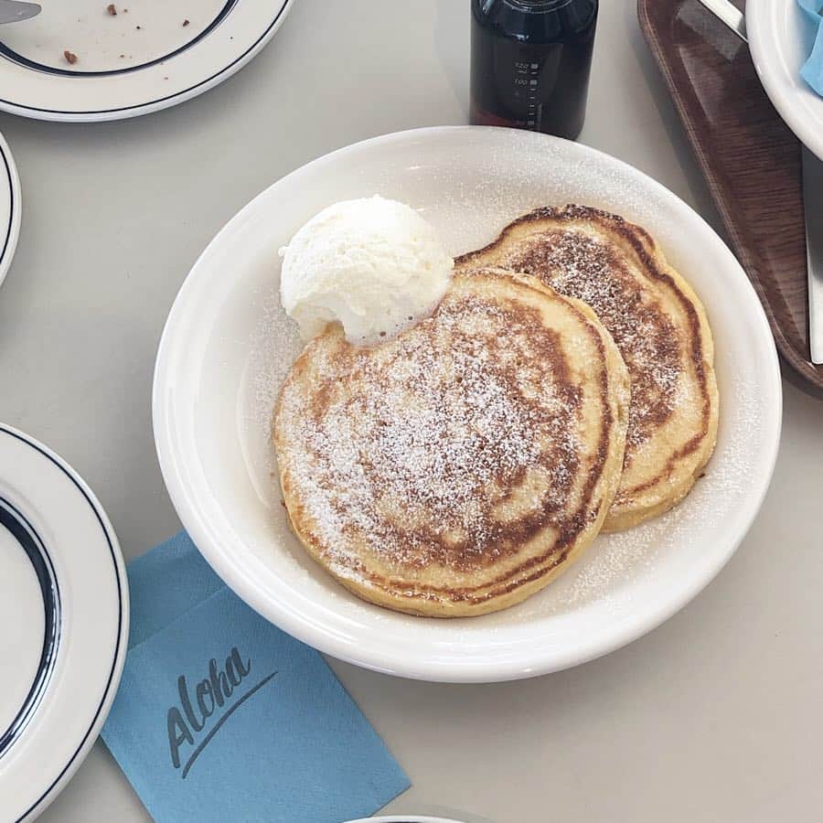 cherieさんのインスタグラム写真 - (cherieInstagram)「ここのパンケーキもすごくすき！ ふわふわで素朴で飾らないおいしさ🥞♡」3月18日 21時20分 - cheriecherrry