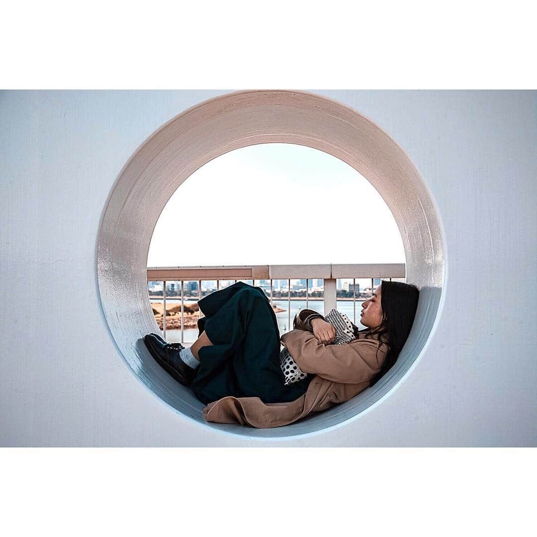 AO さんのインスタグラム写真 - (AO Instagram)「🙆‍♂️ まるまるねるまる #葛西臨海公園#まる#海#ねる」3月18日 22時37分 - ao_sekiguchi