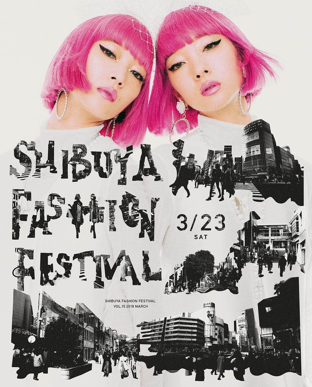 AYAさんのインスタグラム写真 - (AYAInstagram)「SHIBUYA FASHION FESTIVAL 2019  メインビジュアルやらせて頂きました🌸 3/23は渋谷でFASHIONのお祭り。 一緒に楽しみましょう〜〜！ #SHIBUYAFASHIONFESTIVAL #渋フェス」3月18日 22時43分 - ayaxxamiaya