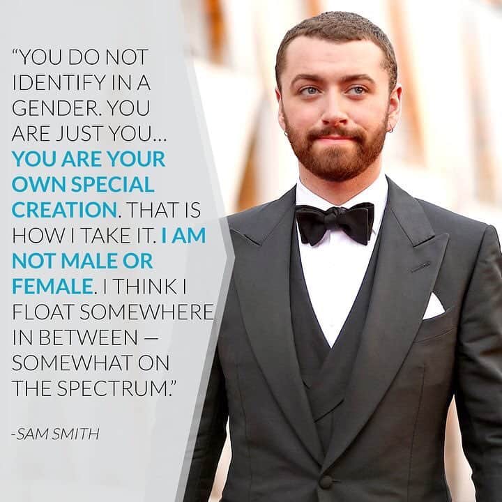 E! Onlineさんのインスタグラム写真 - (E! OnlineInstagram)「Sam Smith opened up about his thoughts on gender identity and what "non-binary, genderqueer" means to him. Link in bio for the full story. (📷: Getty Images)」3月18日 23時11分 - enews