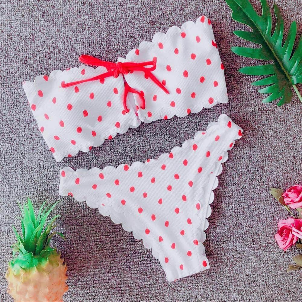 LIALUCA ONLINE SHOPさんのインスタグラム写真 - (LIALUCA ONLINE SHOPInstagram)「Dot bikini🥰」3月19日 9時10分 - myime.jp