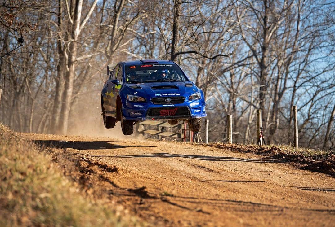 Subaru of Americaさんのインスタグラム写真 - (Subaru of AmericaInstagram)「Congratulations to @srtusa on two podium finishes this weekend at the 100 Acre Wood Rally. Read more at www.media.subaru.com #SubaruMotorsportsUSA #SubaruRally」3月19日 2時18分 - subaru_usa