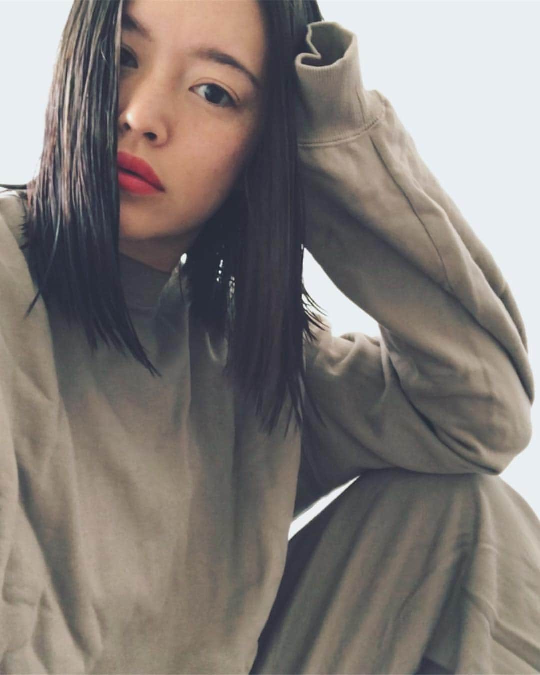 松島エミのインスタグラム：「mondayyyy」