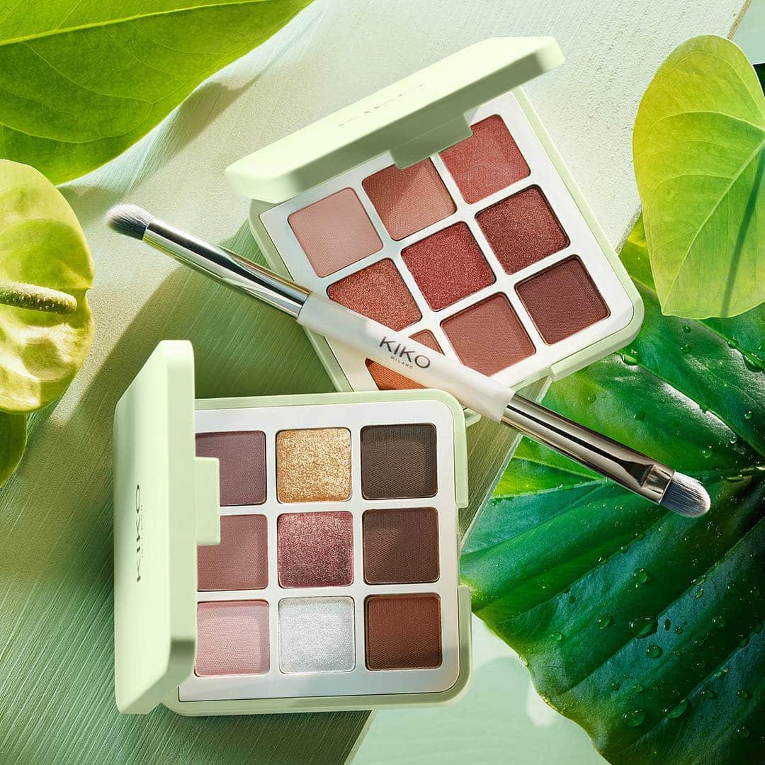 KIKO MILANOさんのインスタグラム写真 - (KIKO MILANOInstagram)「Loving these earthy hues? Follow us to be the first to discover our newest products and limited edition collections! New #KIKOGreenMe Eyeshadow Palette 101-102」3月19日 2時50分 - kikomilano
