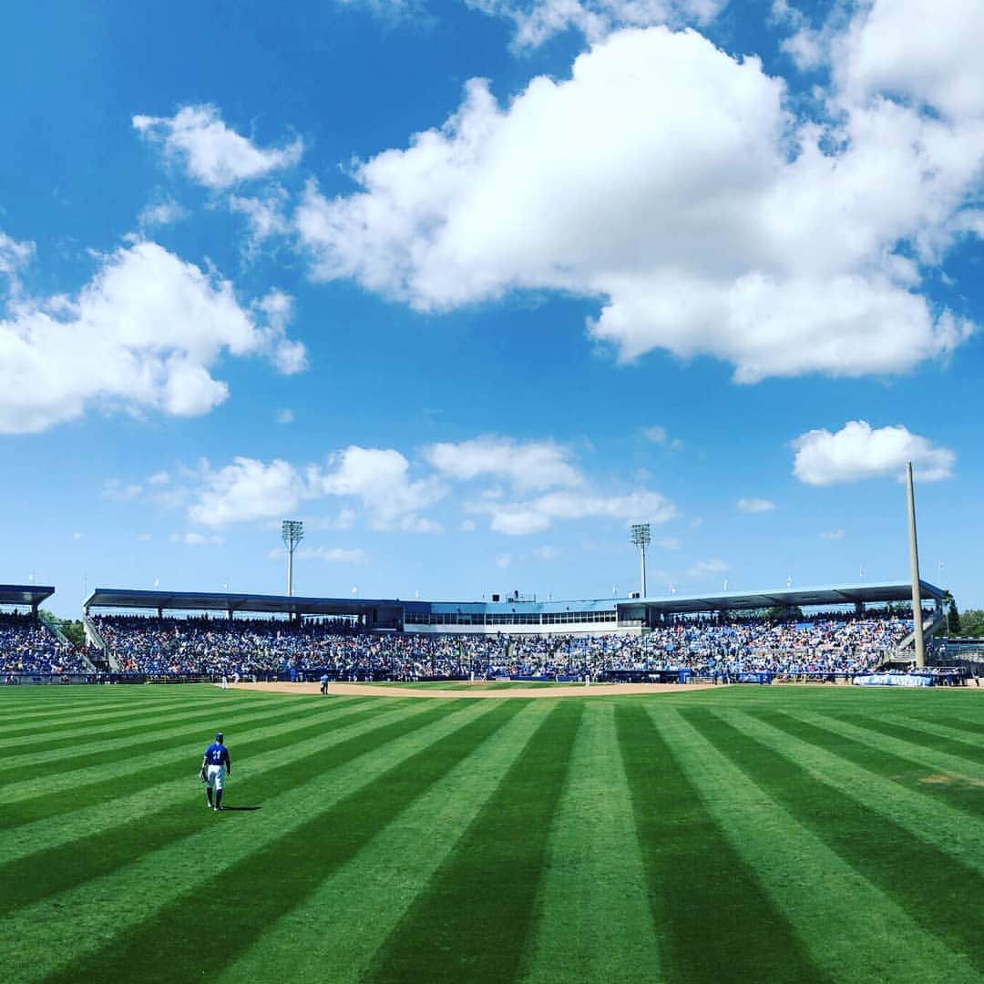 トロント・ブルージェイズさんのインスタグラム写真 - (トロント・ブルージェイズInstagram)「A little #SpringTraining before the real thing. Baseball is oh so close! 😃😃😃」3月19日 3時37分 - bluejays