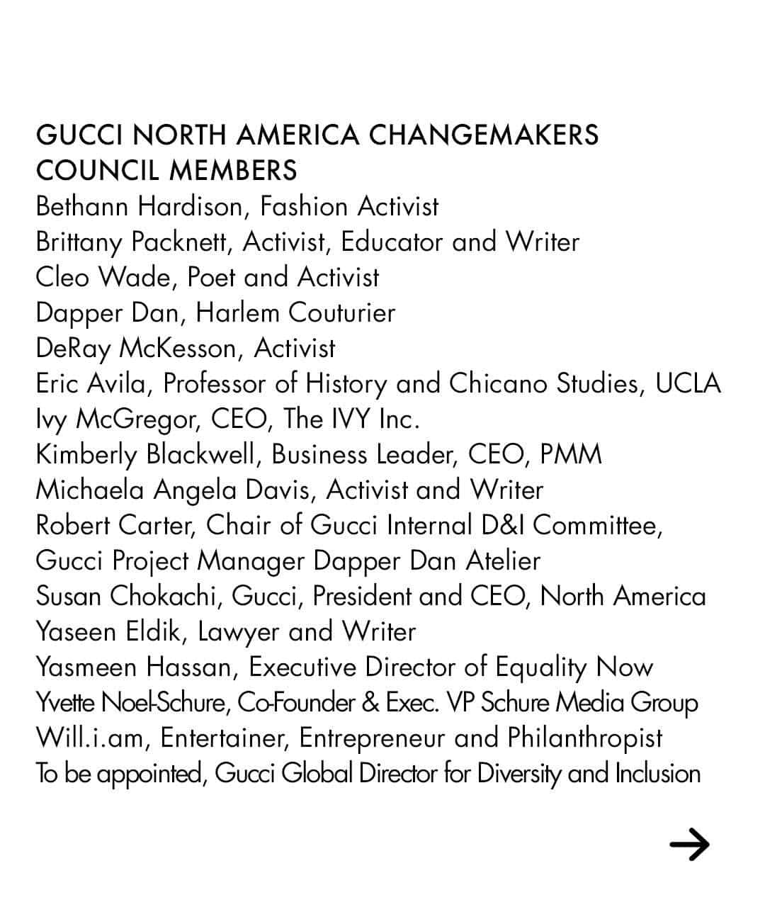 グッチさんのインスタグラム写真 - (グッチInstagram)「Announcing #GucciChangemakers, a community fund and scholarship program for North America alongside a global volunteering program.」3月19日 3時48分 - gucci