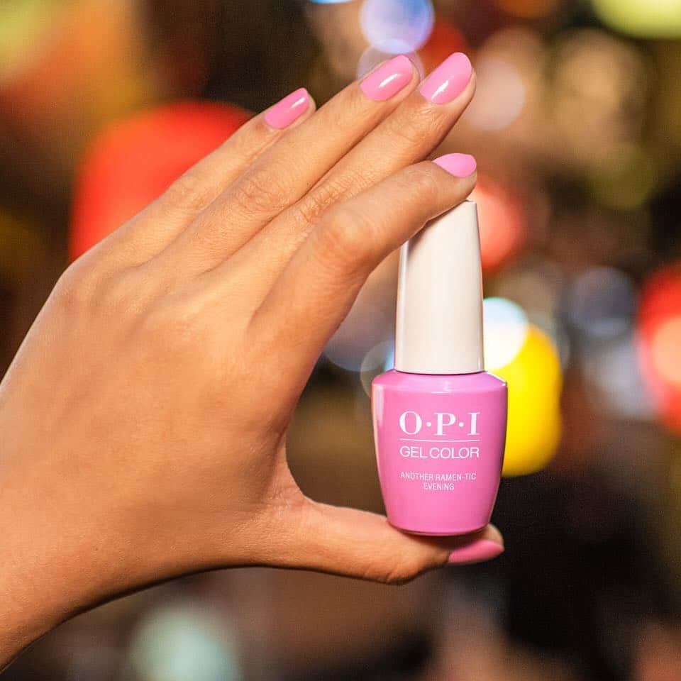 OPIさんのインスタグラム写真 - (OPIInstagram)「Like we needed another excuse to love 🍜. Try #AnotherRamenticEvening in #OPIGelColor from our new #OPITokyo collection today! #pinknails #tokyo #gelmanicure」3月19日 4時10分 - opi
