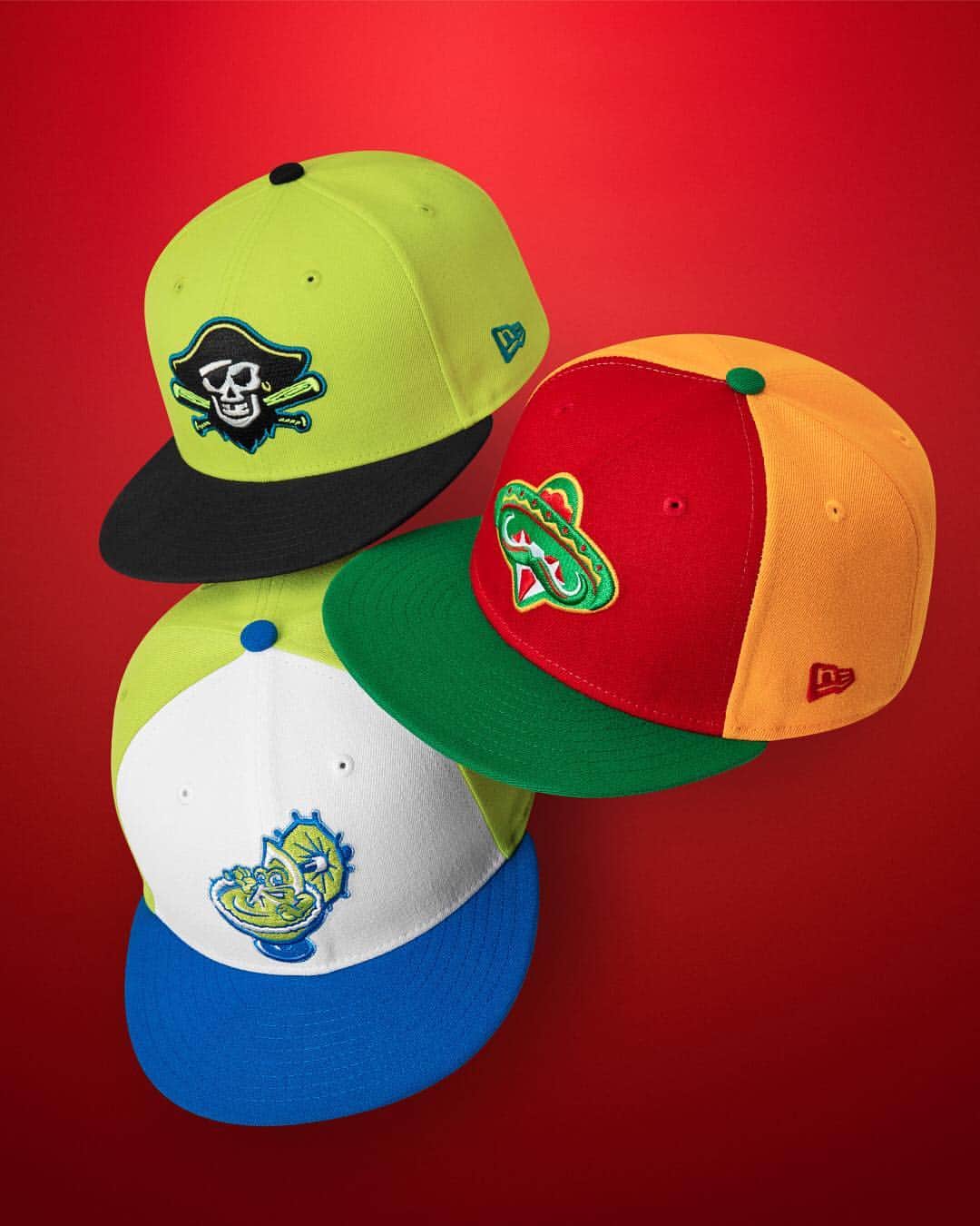 ニューエラ・キャップのインスタグラム：「Embrace the culture. MiLB celebrates their diverse Hispanic communities with the 2019 Copa de la Diversión Collection. Select teams available now at neweracap.com」