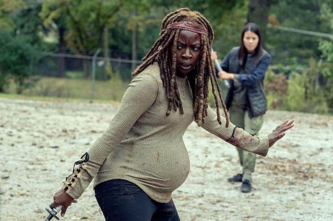 The Walking Deadさんのインスタグラム写真 - (The Walking DeadInstagram)「Michonne proved there's nothing stronger than a mother's love. #TWD」3月19日 5時01分 - amcthewalkingdead