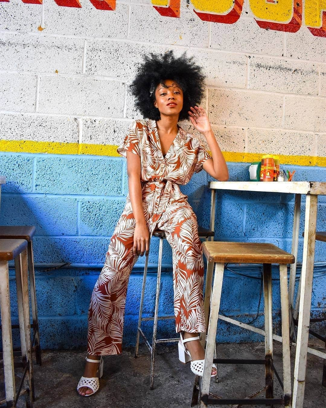 プリマークさんのインスタグラム写真 - (プリマークInstagram)「Jump to it like @inthing_ 😍🙌 Jumpsuit £15/€20/$23 #Primark #fashion #fblogger」3月19日 5時14分 - primark