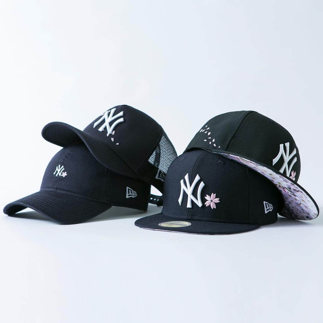 のインスタグラム：「#NewEra #ニューエラ #NewEraJapan #Cap #59FIFTY #9FORTYAFrameTrucker #9THIRTY #Sakura #桜」