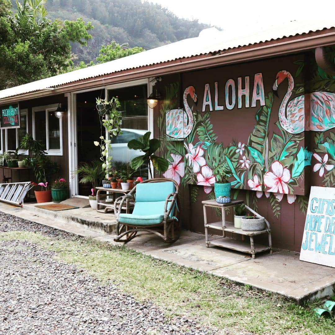 Aloha Street アロハストリートさんのインスタグラム写真 - (Aloha Street アロハストリートInstagram)「サンセットビーチ近くの「ロッキーポイントコレクティブ」🌴 オーナーのセンスの良さを感じる店内には、ローカルアーティストの絵や、ジュエリーなど雑貨がたくさん！店内のソファや壁も可愛くて、つい写真を撮りたくなります♡（ナオコ） #hawaii #sunsetbeach #northshore #surf #ハワイ #ノースショア #サンセットビーチ #ハワイ土産 #雑貨 #ハワイ旅行 #ハワイ好きな人と繋がりたい」3月19日 8時29分 - alohastreetcom_hawaii