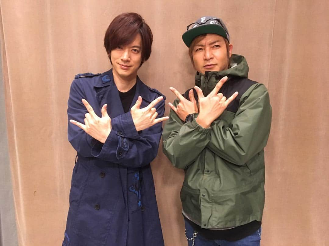 つるの剛士さんのインスタグラム写真 - (つるの剛士Instagram)「ウルトラウィッシュ🤟  #DAIGO #tokyofm #ohayowish #ヒカリノキズナ #アスカ #タイガ #ウルトラマンサーガ」3月19日 18時33分 - takeshi__tsuruno