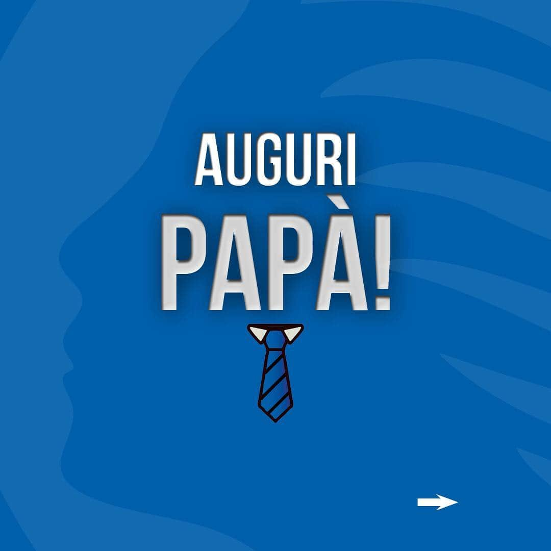 アタランタBCさんのインスタグラム写真 - (アタランタBCInstagram)「Di padre in figlio/a 👨‍👧‍👦 A tutti i papà, in particolare a quelli che tramandano ogni giorno la passione per i nostri colori, buona #festadelpapà 🖤💙 #AtalantaLife #happyfathersday」3月19日 19時41分 - atalantabc