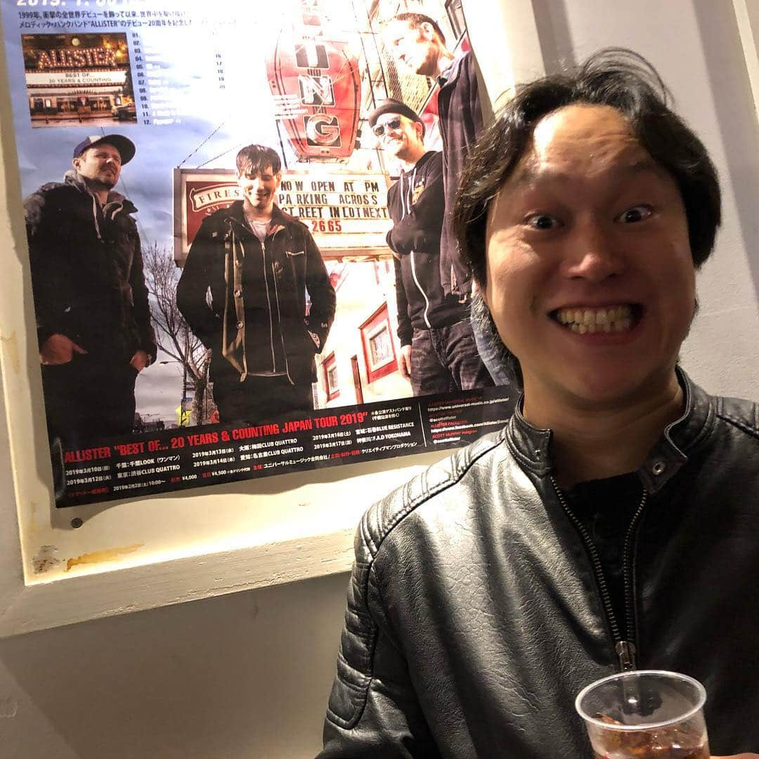 小石田純一さんのインスタグラム写真 - (小石田純一Instagram)「ALLiSTERのライブを観たよ。ゲストにエルレガーデン！最高でした。岡秀年さんも楽しそう。  #allister #ellegarden #新木場studiocoast #アリスター #エルレガーデン #岡秀年 さん #ミュージシャン #シンガーソングライター」3月19日 10時52分 - koishida.trendy