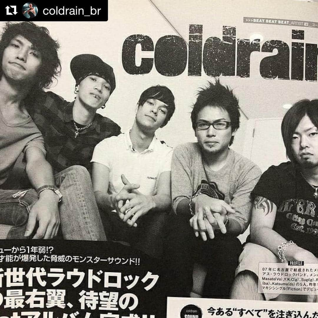 清水亮さんのインスタグラム写真 - (清水亮Instagram)「こ、これは...😂 #10年前 #10年後はどうなってんだろうか #これからもよろしく #10yearsago」3月19日 11時39分 - coldrain_rxyxo_bass