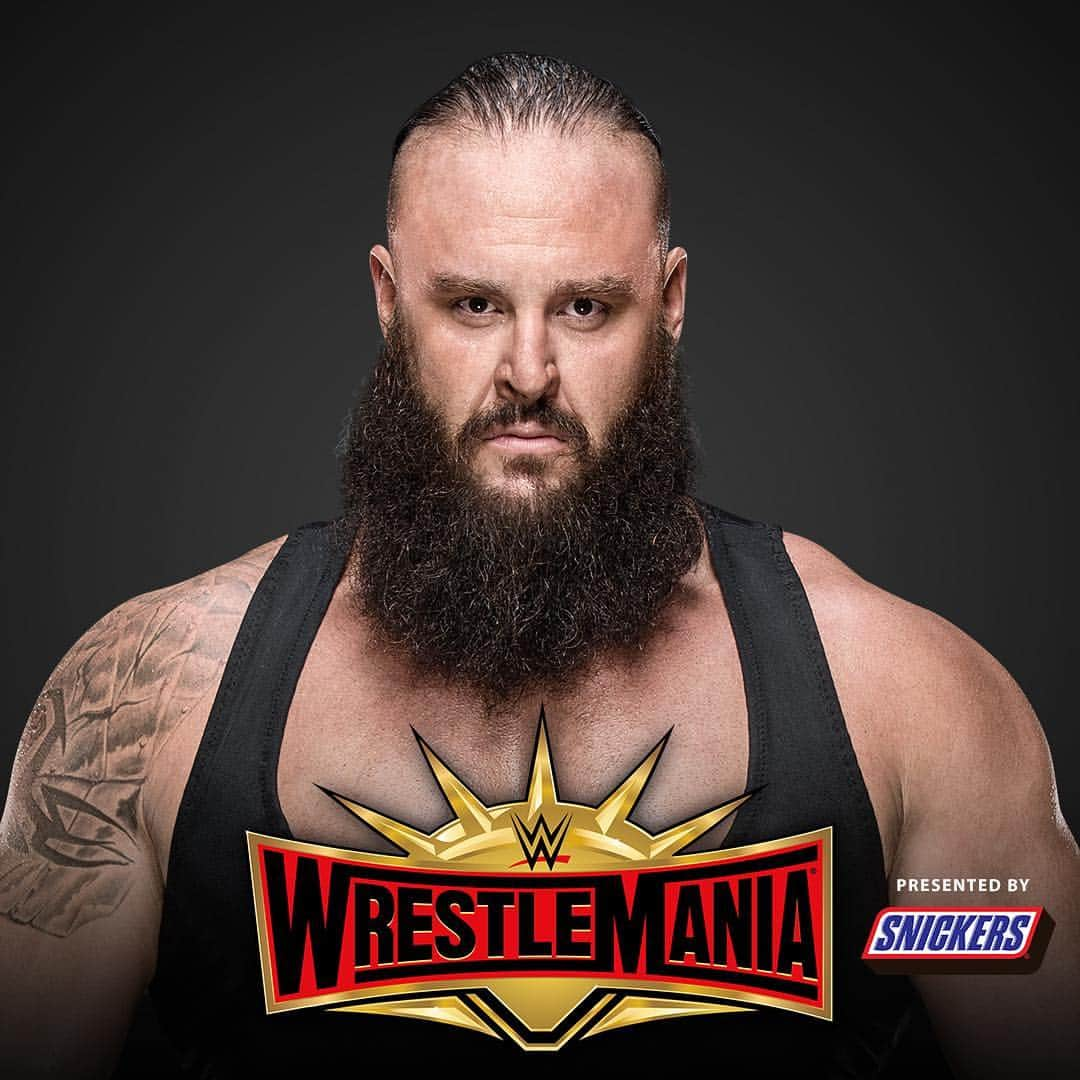 WWEさんのインスタグラム写真 - (WWEInstagram)「@therealkurtangle's final opponent at #WrestleMania will be @baroncorbinwwe, and #BraunStrowman is headed to the Andre the Giant Memorial Battle Royal!」3月19日 12時41分 - wwe