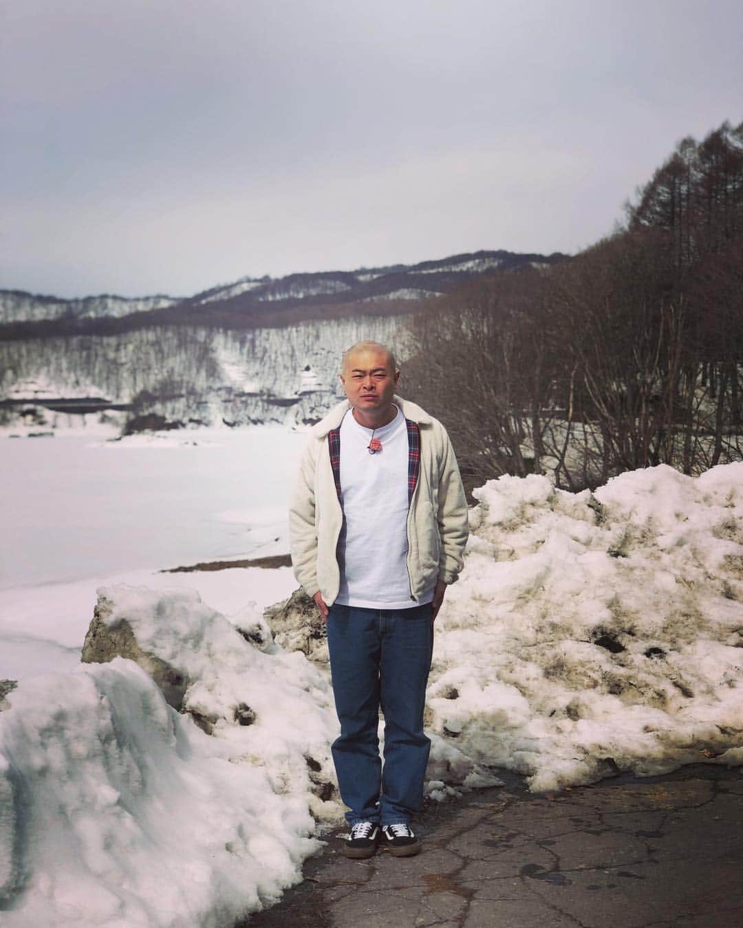 あばれる君さんのインスタグラム写真 - (あばれる君Instagram)「自分は今、福島県北塩原村にいます‼︎空気、景観、水、野菜、食べ物、村の人‼︎ここで流れている時間は至高です‼︎」3月19日 12時42分 - abarerukun