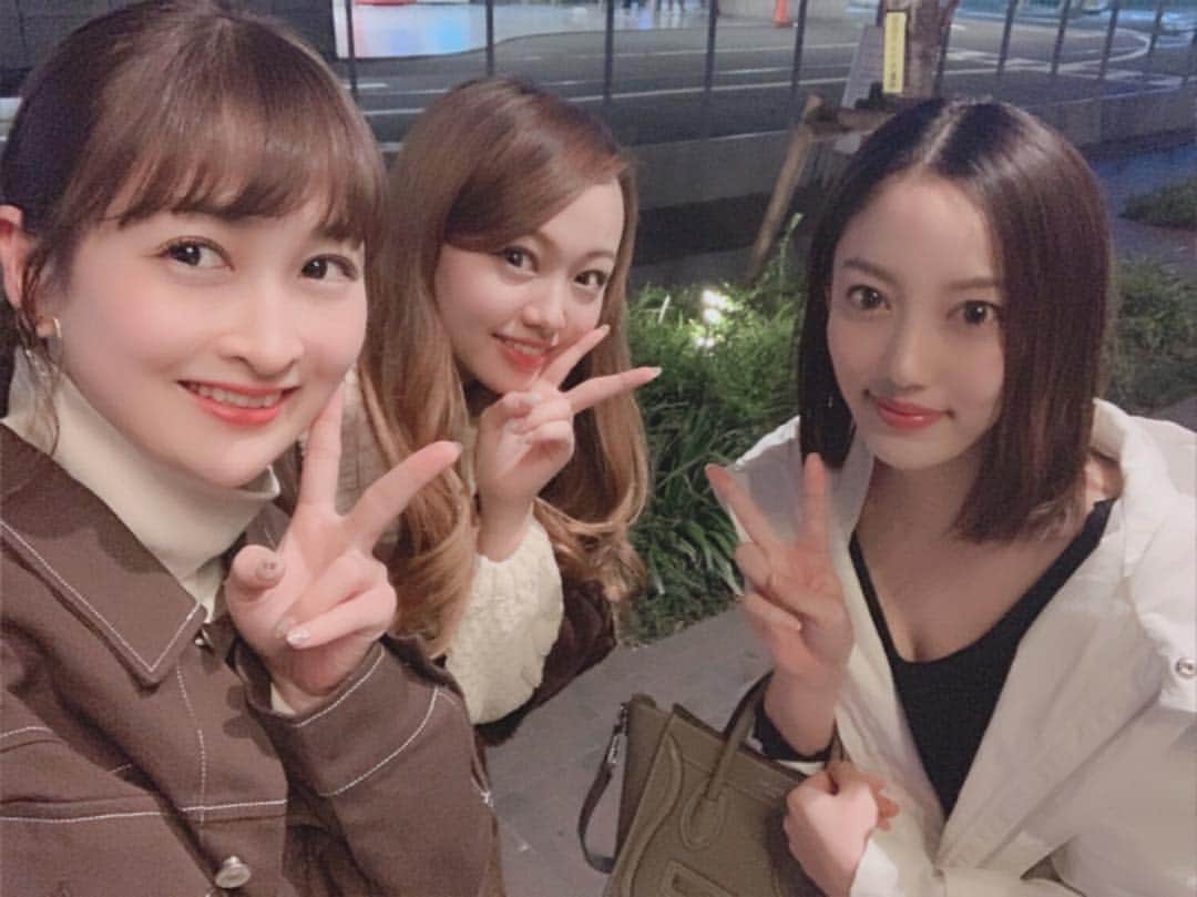 室加奈子のインスタグラム：「ほのまこかなこ👯‍♀️♥️久しぶり」